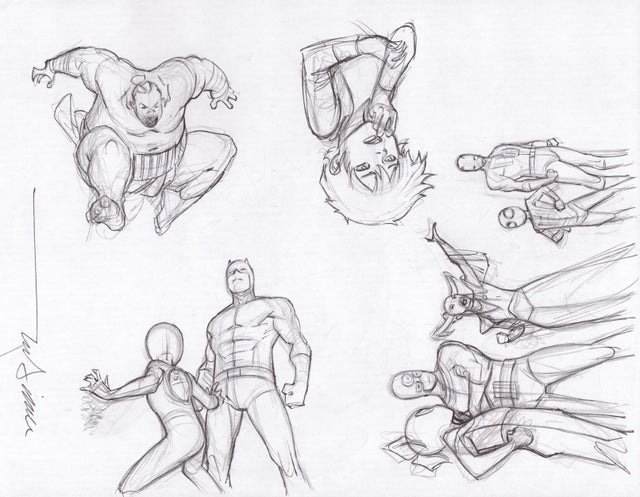 Spider-Boy 14 Prelim Original Art - Paco Medina, Daredevil, Hulkette, Spider-Girl Comic Art