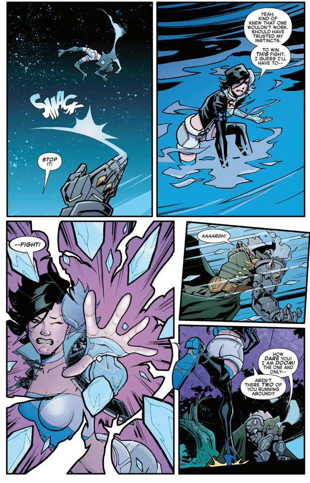 MARVEL RIVALS- LUNA SNOW, GALACTA, DOOM, DAREDEVIL - ERIC GAPSTUR Comic Art