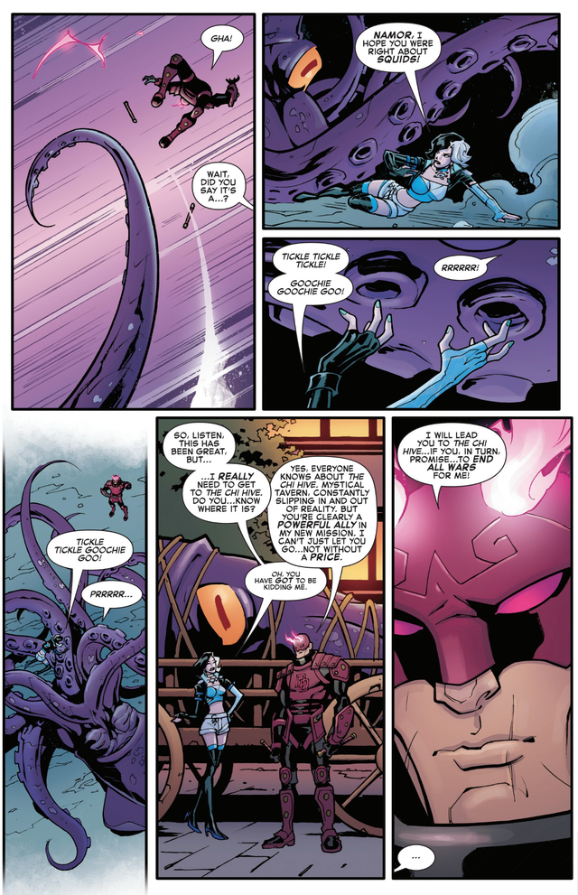 MARVEL RIVALS- LUNA SNOW, GALACTA, DOOM, DAREDEVIL - ERIC GAPSTUR Comic Art